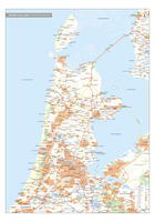 Noord-Holland Digitale Provinciekaart Staatkundig