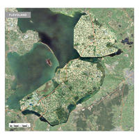  Flevoland Satellietkaart