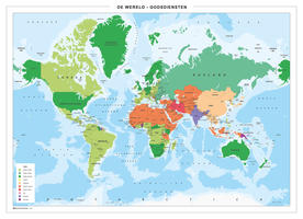 wereldkaart godsdiensten