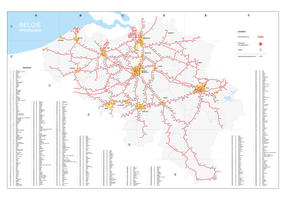 Digitale Spoorlijnenkaart België 1534