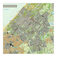 Den Haag Topografische kaart