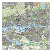 Rotterdam Topografische kaart