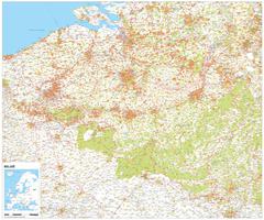 Digitale Landkaart België 1387