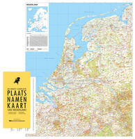 Digitale strakke (wegen)kaart Nederland