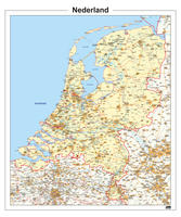 Digitale Kaart van Nederland