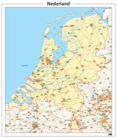 Kaart nederland 