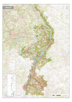 Topografische kaart Limburg 1:100.000