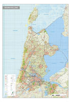 Topografische kaart Noord-Holland 1:100.000