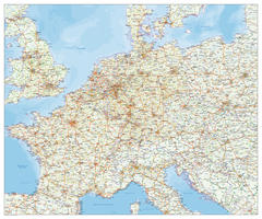 wegenkaart Europa