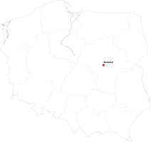 Gratis digitale kaart Polen