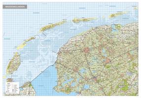 Waddeneilanden / Waddenzee regiokaart