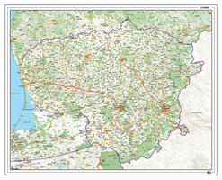 wegenkaart Litouwen