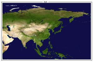 Digitaal Satellietbeeld Azië 1331