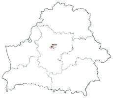 Gratis digitale kaart Wit-Rusland