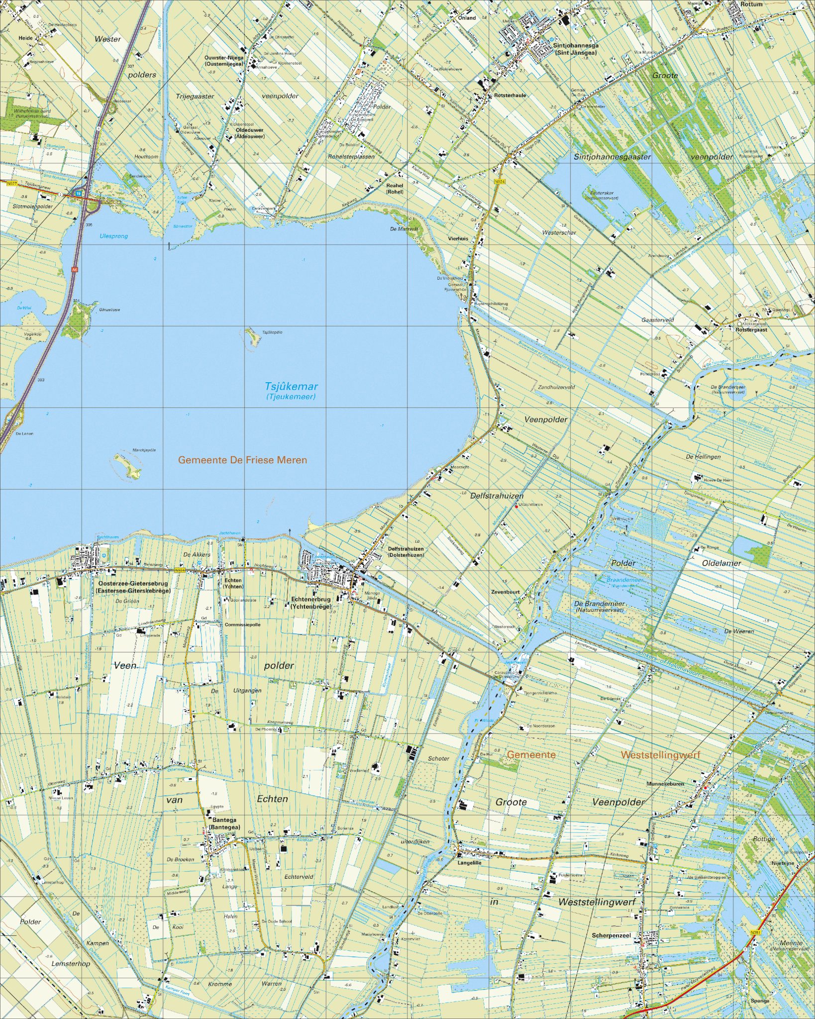 Digitaal - Bestel deze kaart digitaal als JPEG of EPS bestand