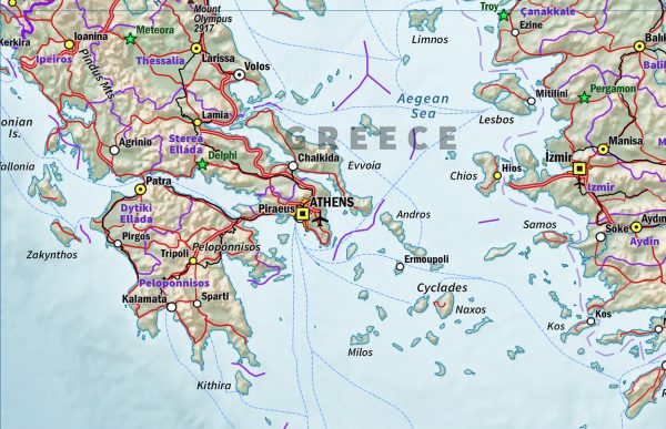 Landen Middellandse Zee Natuurkundig 1715 - Afbeelding 3