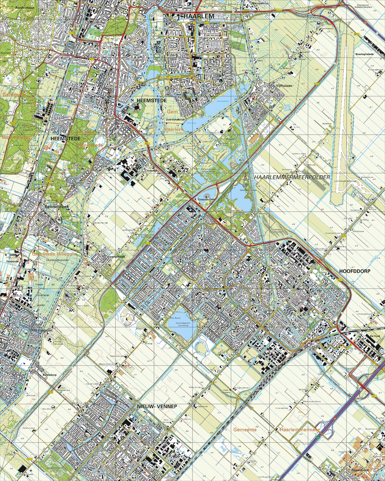 Digitaal - Bestel deze kaart digitaal als JPEG of EPS bestand