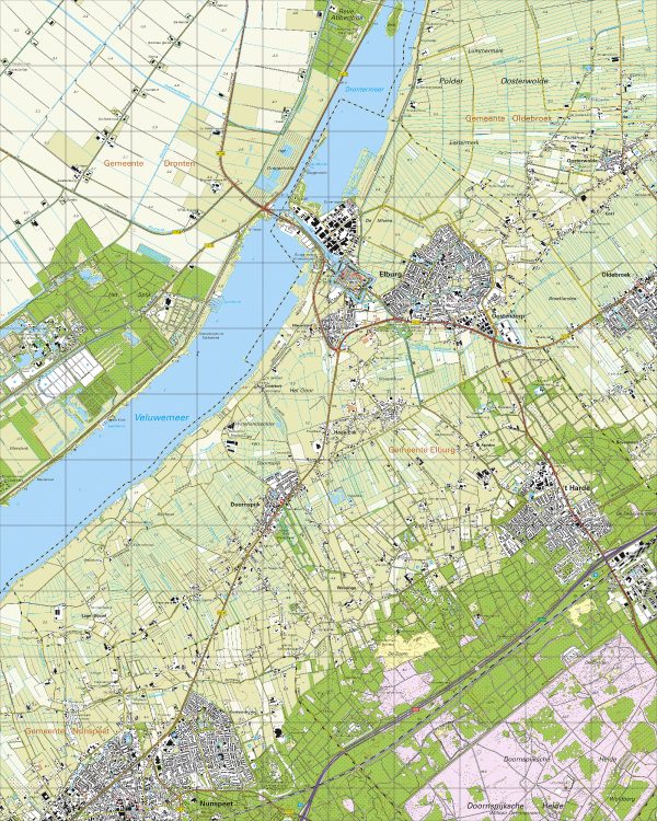 Digitaal - Bestel deze kaart digitaal als JPEG of EPS bestand