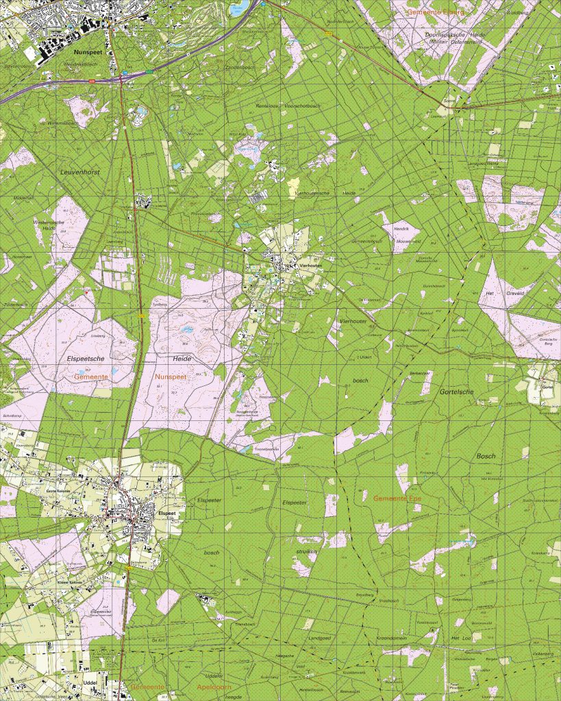 Koop Topografische kaart schaal 1:25.000 (Enkhuizen, Andijk