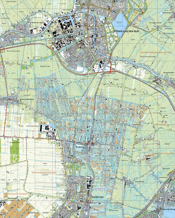 Digitaal - Bestel deze kaart digitaal als JPEG of EPS bestand