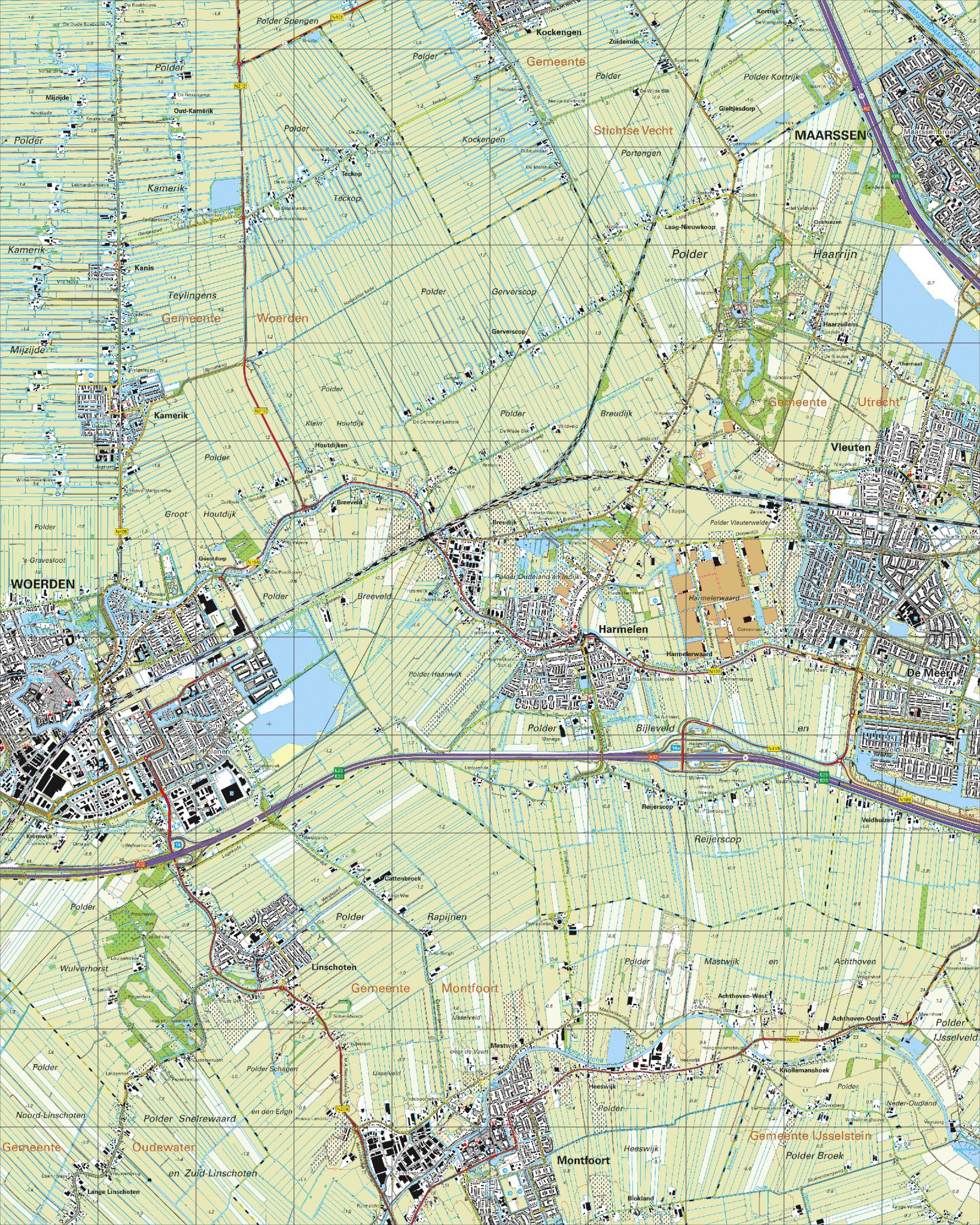 Digitaal - Bestel deze kaart digitaal als JPEG of EPS bestand