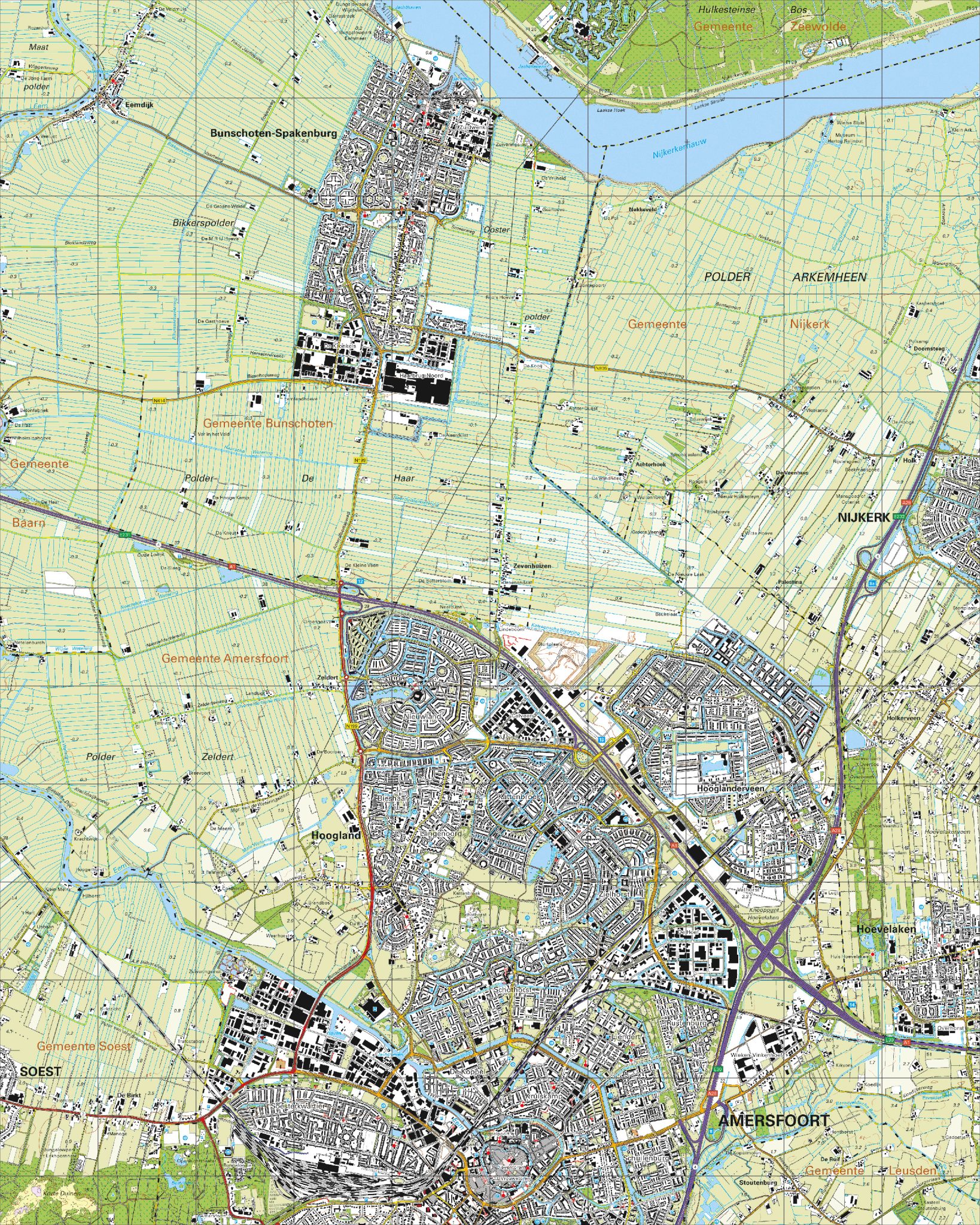 Digitaal - Bestel deze kaart digitaal als JPEG of EPS bestand