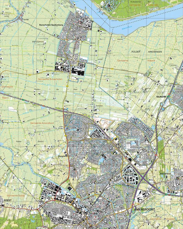 Digitaal - Bestel deze kaart digitaal als JPEG of EPS bestand