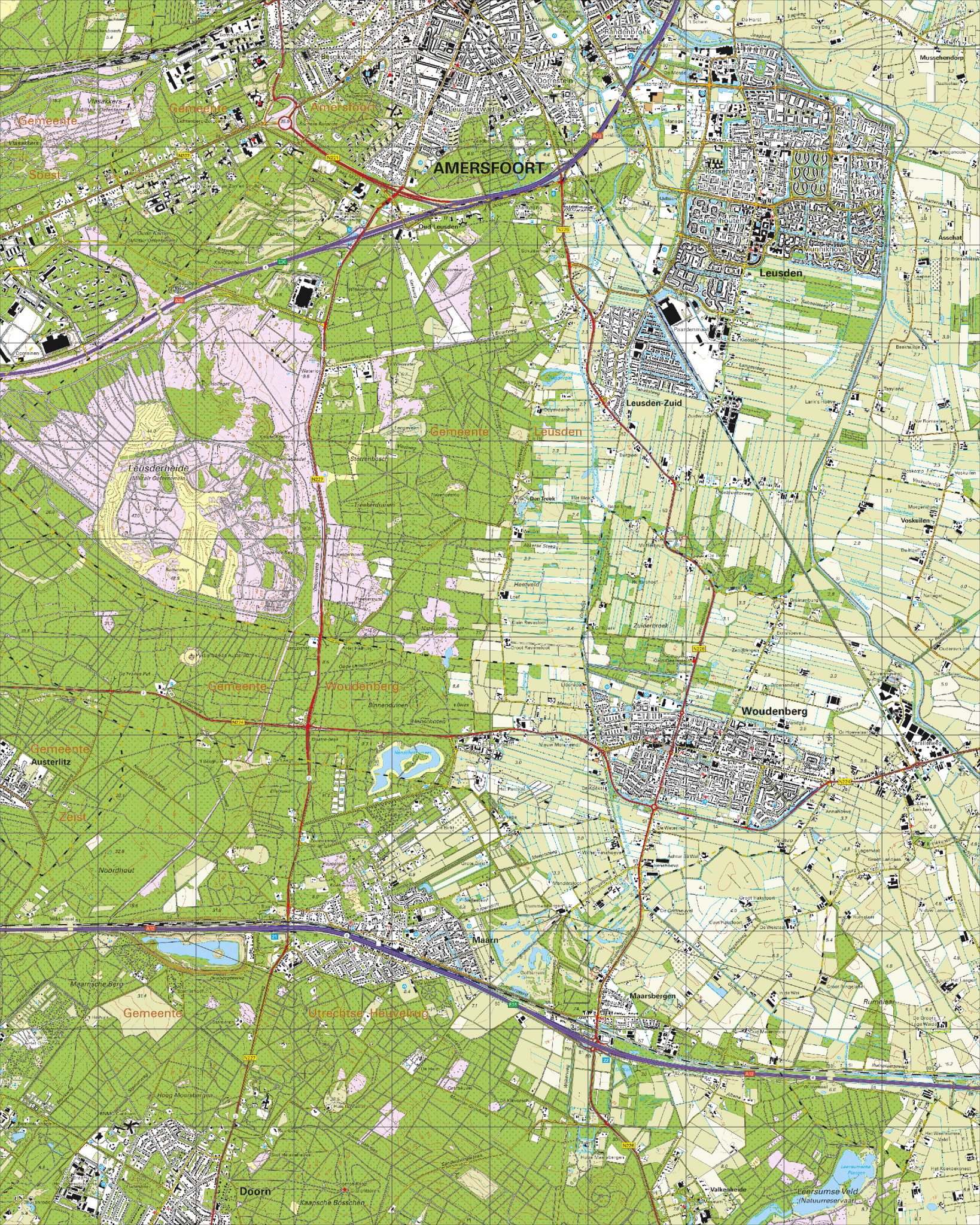 Digitaal - Bestel deze kaart digitaal als JPEG of EPS bestand