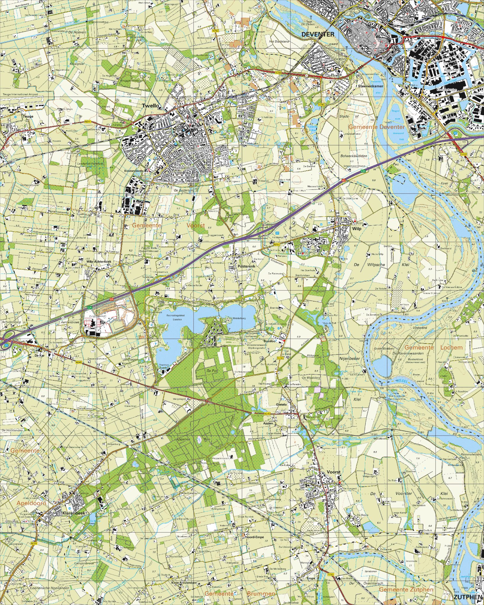 Digitaal - Bestel deze kaart digitaal als JPEG of EPS bestand