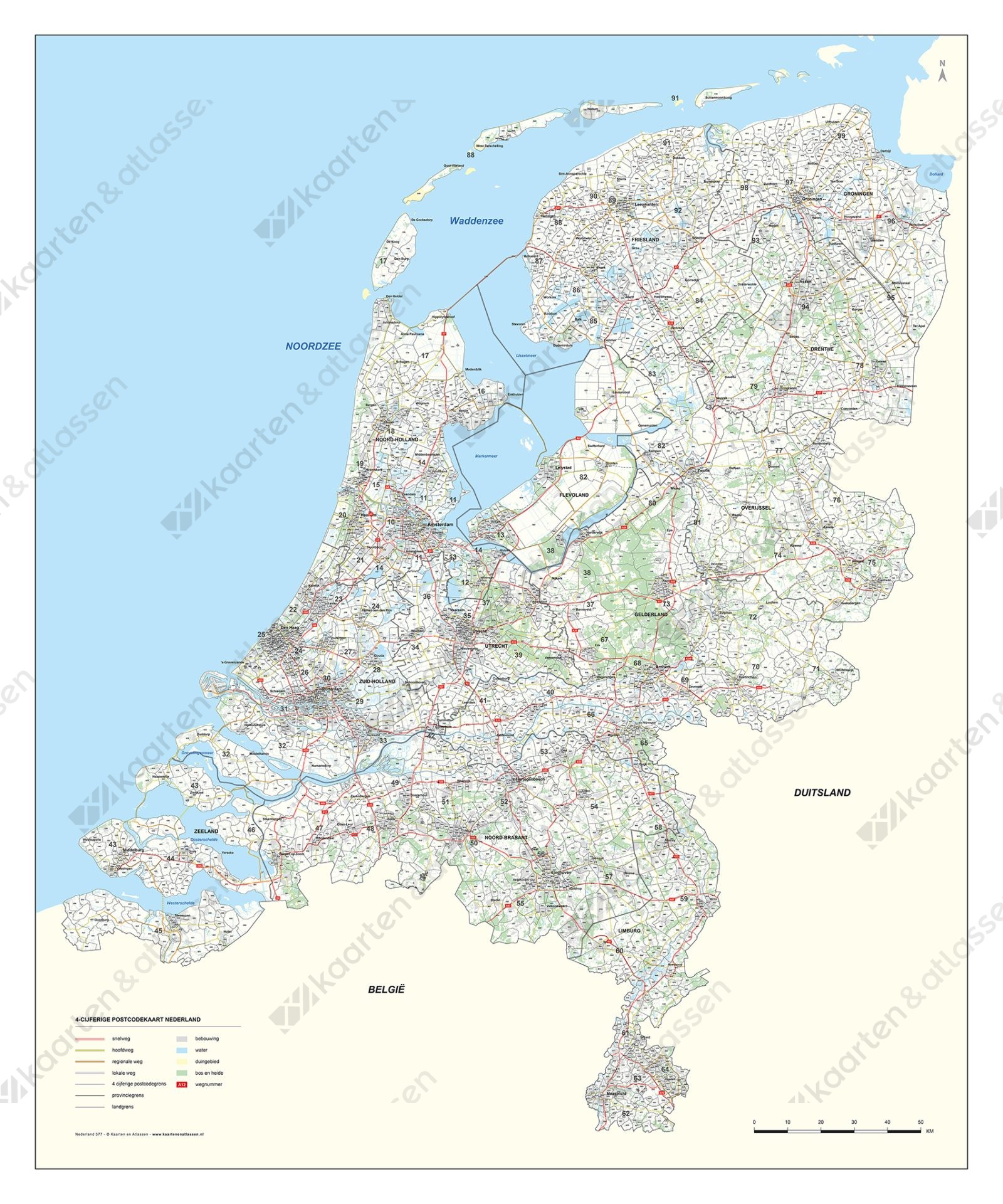 4-cijferige_postcodekaart_nederland_377