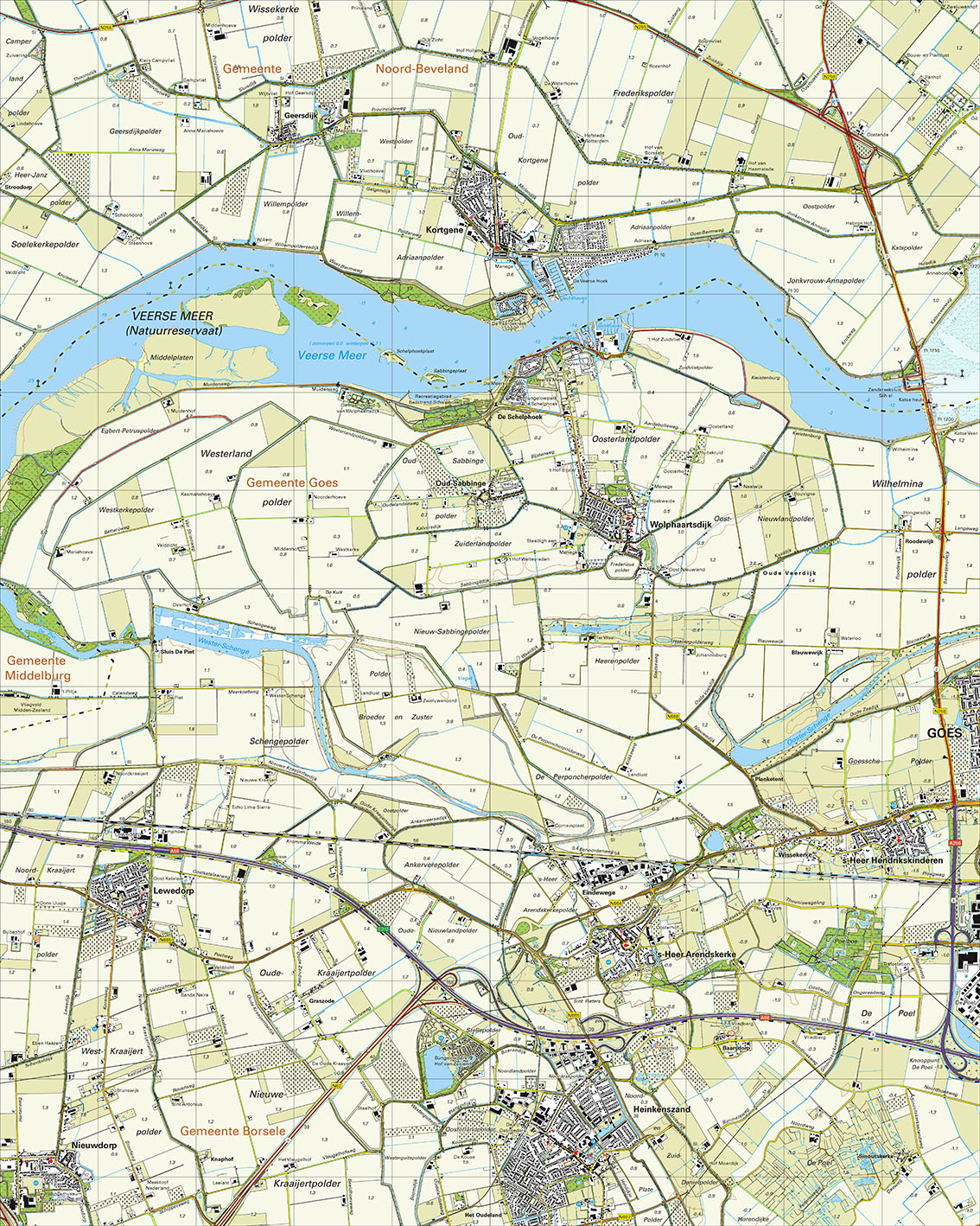 Digitaal - Bestel deze kaart digitaal als JPEG of EPS bestand