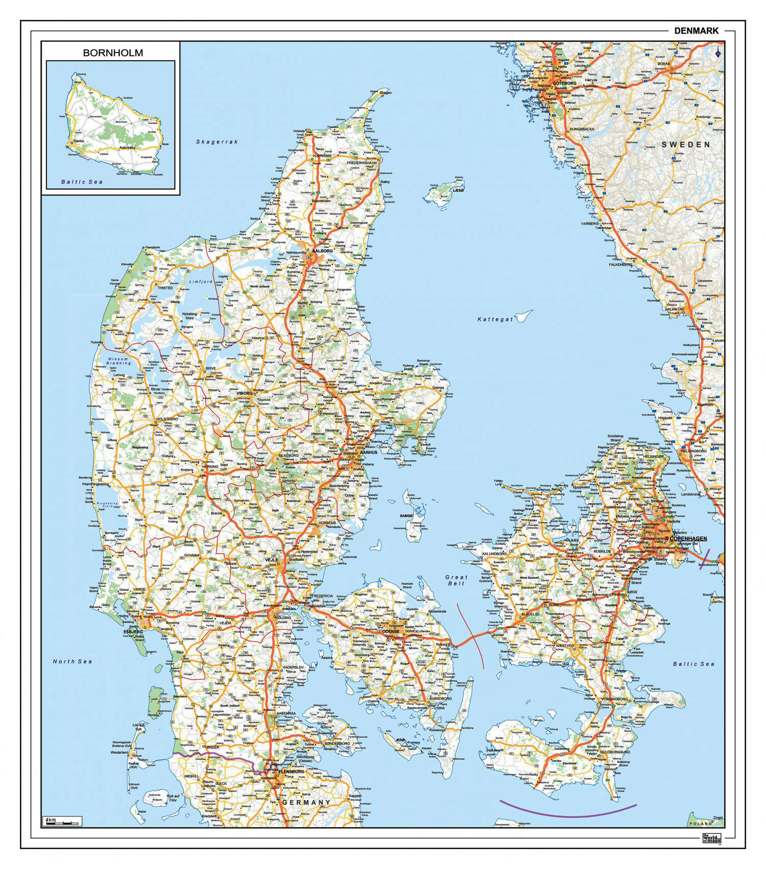 Digitaal - Bestel deze kaart digitaal als JPEG of EPS bestand