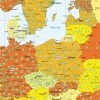 Complete Postcodekaart van Europa 1548 - Afbeelding 2