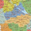 Kaart Oekraïne / Ukraine Staatkundig 1640 - Afbeelding 2