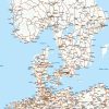 Wegenkaart Europa 1599 - Afbeelding 2