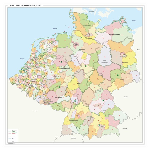 Digitaal - Bestel deze kaart digitaal als JPEG of EPS bestand