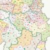 Postcodekaart Benelux 1-2-3 cijferig 1390 - Afbeelding 2