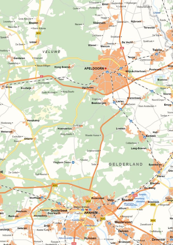 Gelderland Provinciekaart Staatkundig 1553 - Afbeelding 2