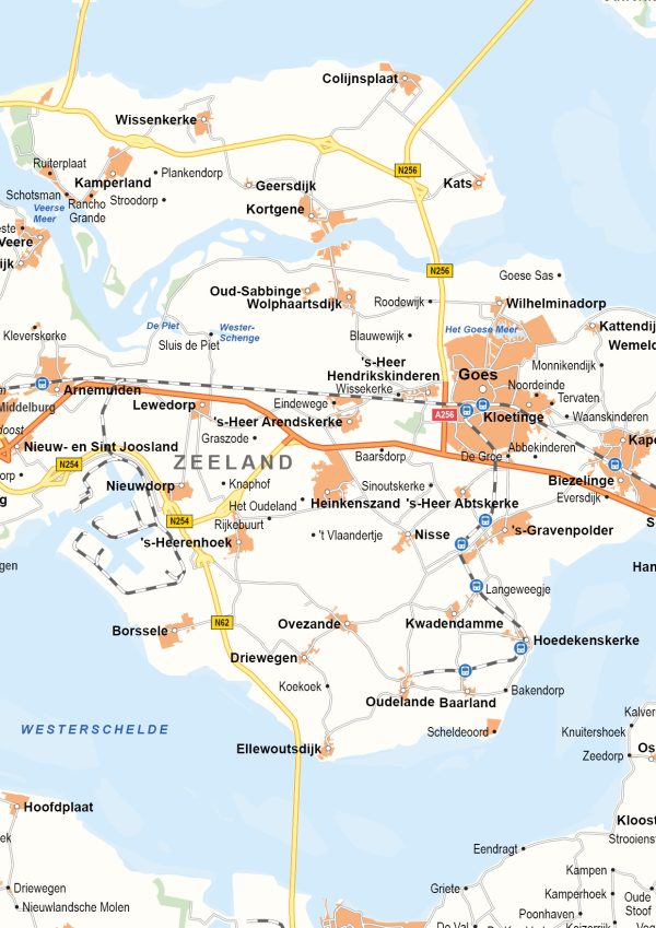 Zeeland Provinciekaart Staatkundig 1561 - Afbeelding 2