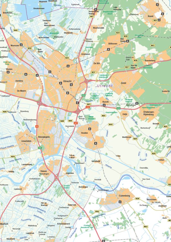 Kaart Utrecht 446 - Afbeelding 2