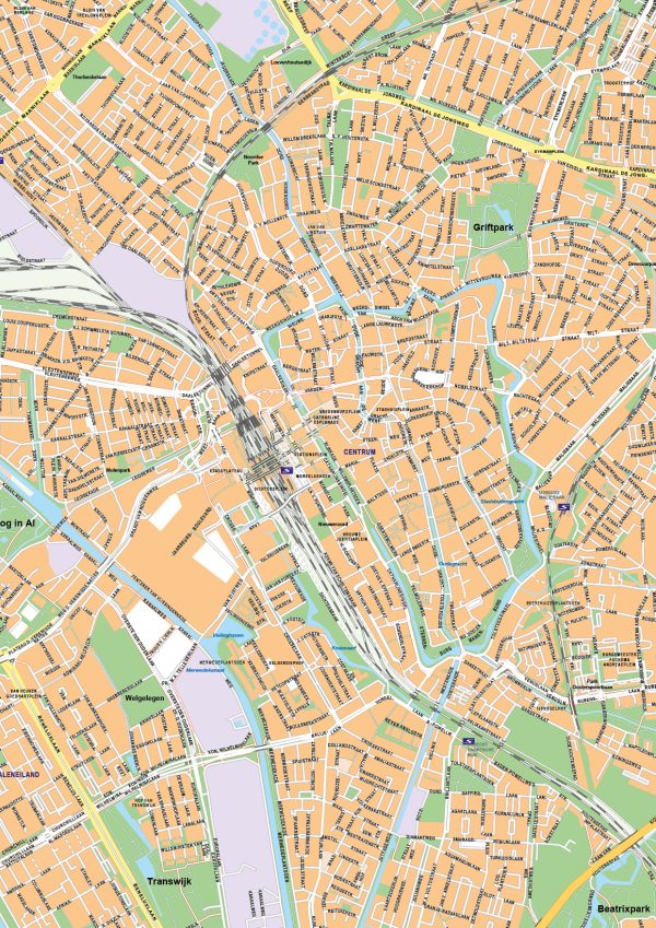 Kaart Utrecht 406 - Afbeelding 2