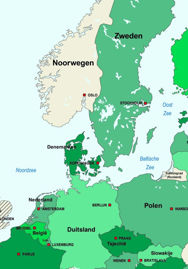 Schoolkaart Europa (1958-heden) 1778 - Afbeelding 3
