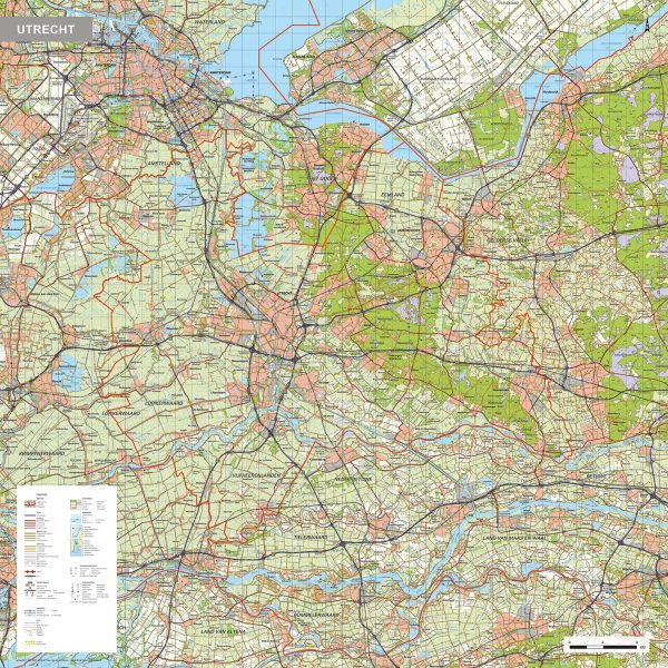 Utrecht provinciekaart