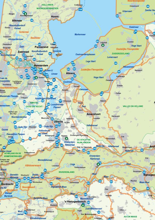 Waterkaart van Nederland 753 - Afbeelding 2