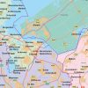 Wegenkaart Nederland detail