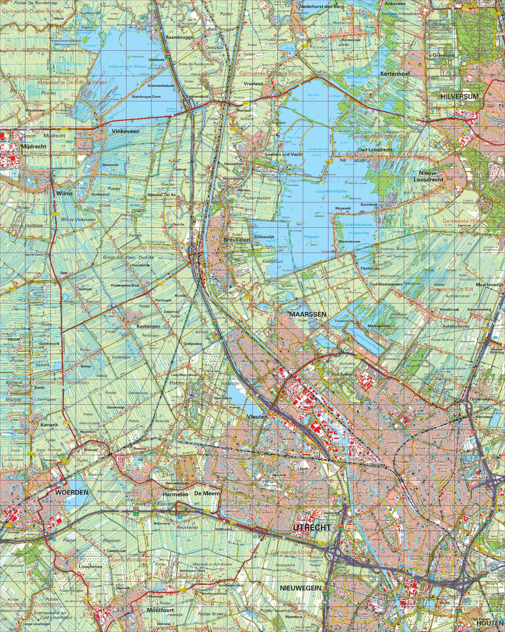 Digitaal - Bestel deze kaart digitaal als JPEG of EPS bestand