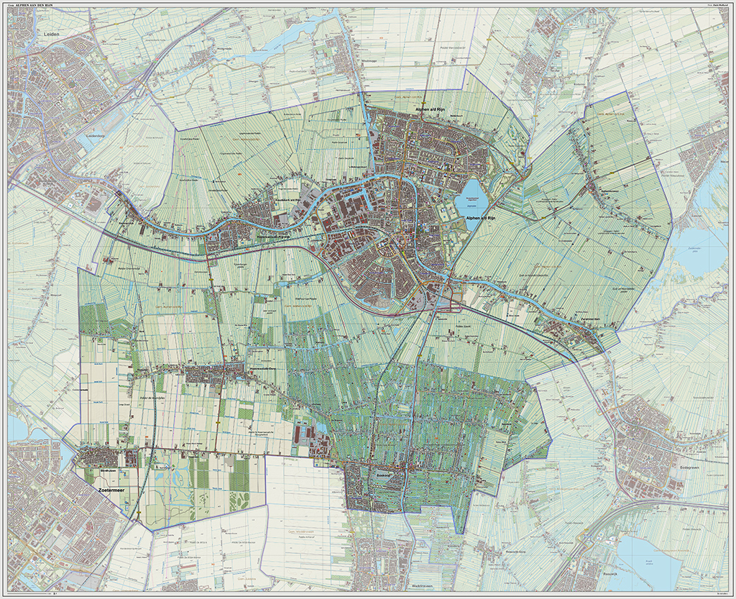 Digitaal - Bestel deze kaart digitaal als JPEG of EPS bestand