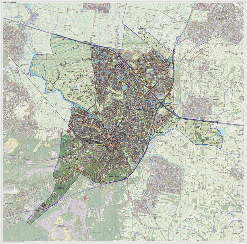 Digitaal - Bestel deze kaart digitaal als JPEG of EPS bestand