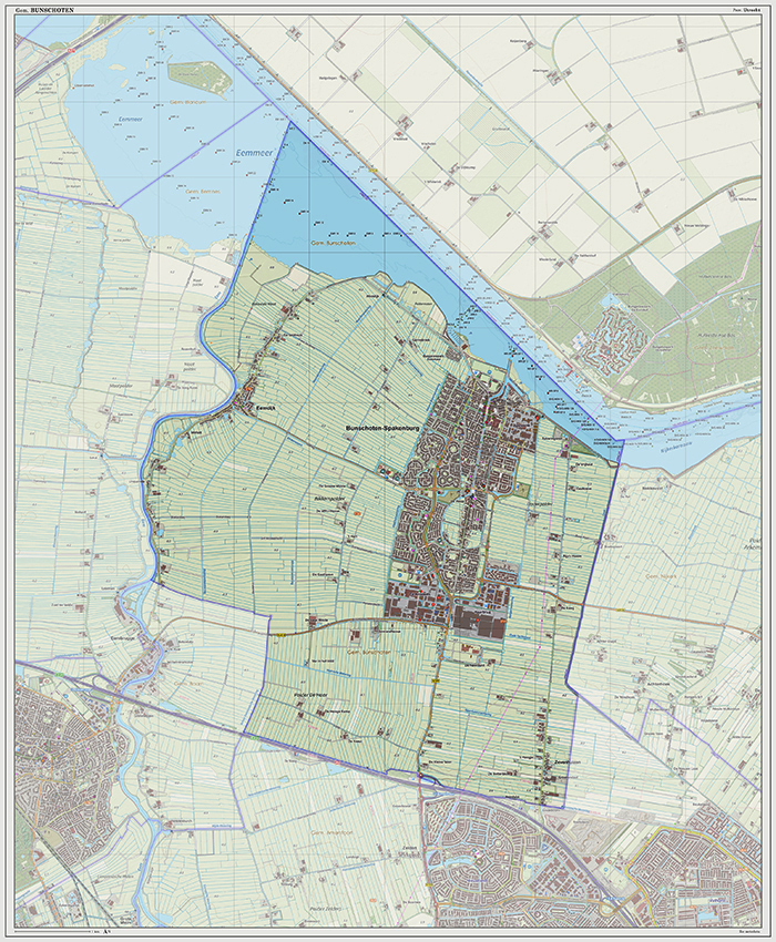 Digitaal - Bestel deze kaart digitaal als JPEG of EPS bestand