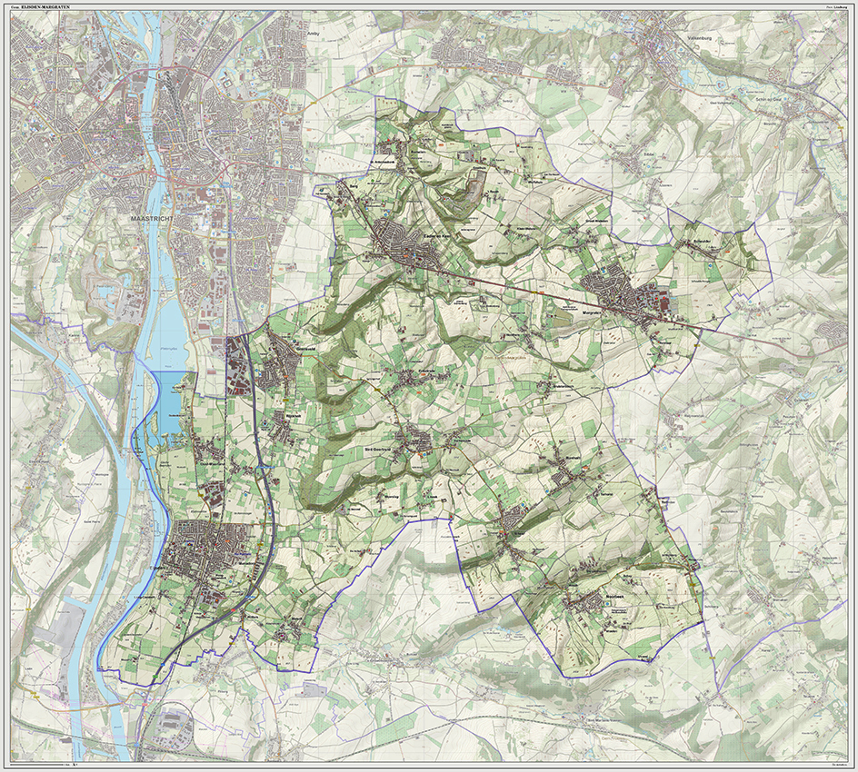 Digitaal - Bestel deze kaart digitaal als JPEG of EPS bestand
